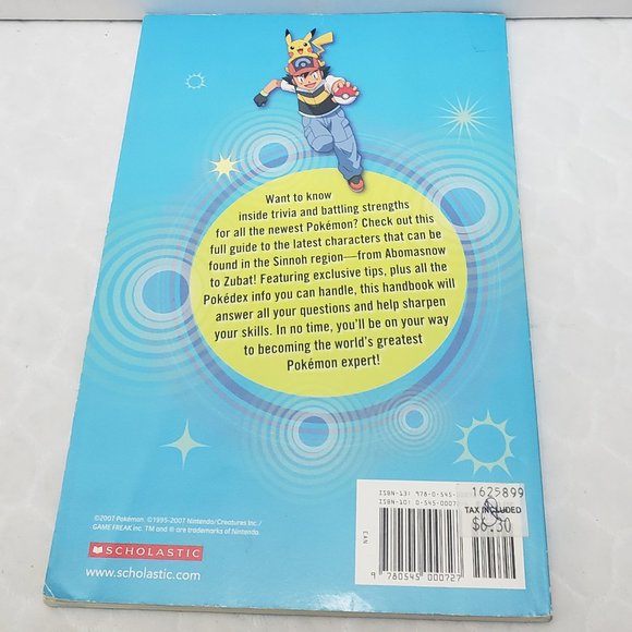 Pokemon Sinnoh Handbook - Picture 3 of 6